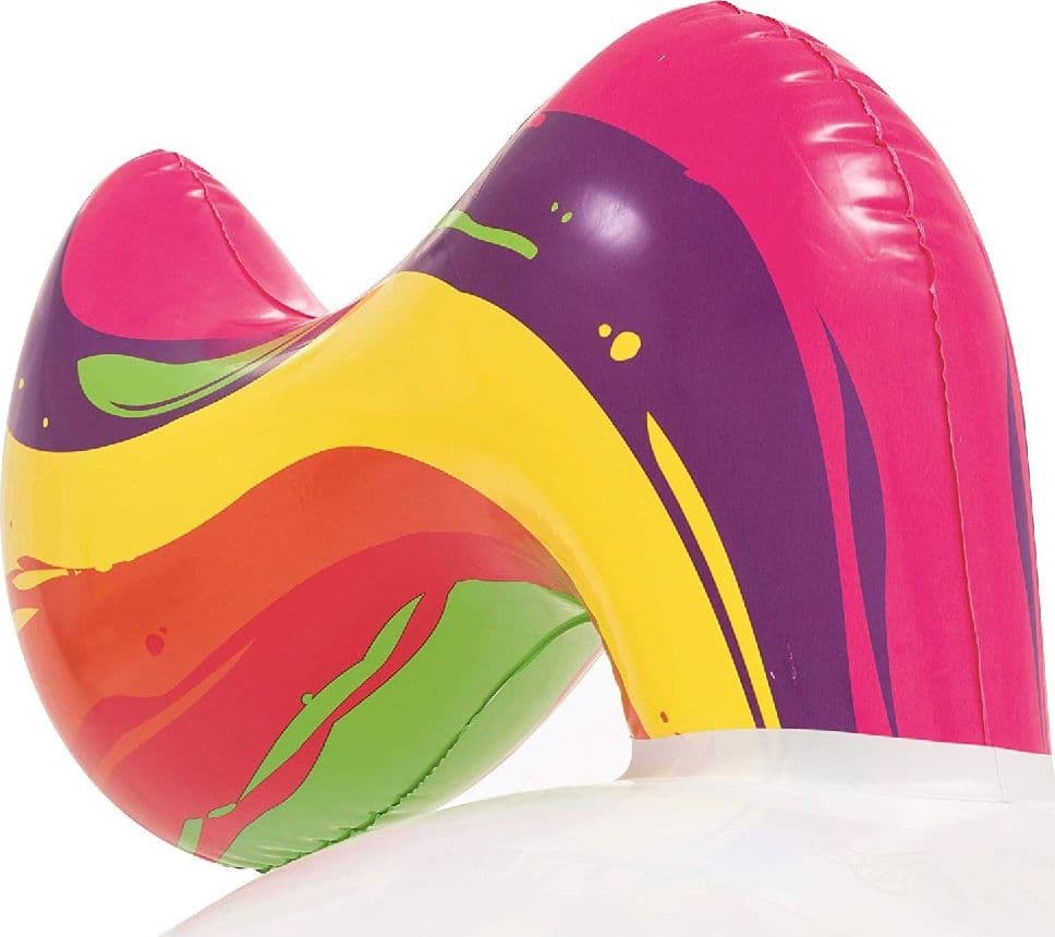 UNICORNO FASHION CAVALCABILE GIGANTE 224 X 164 CM CAVALLO ARCOBALENO - 4