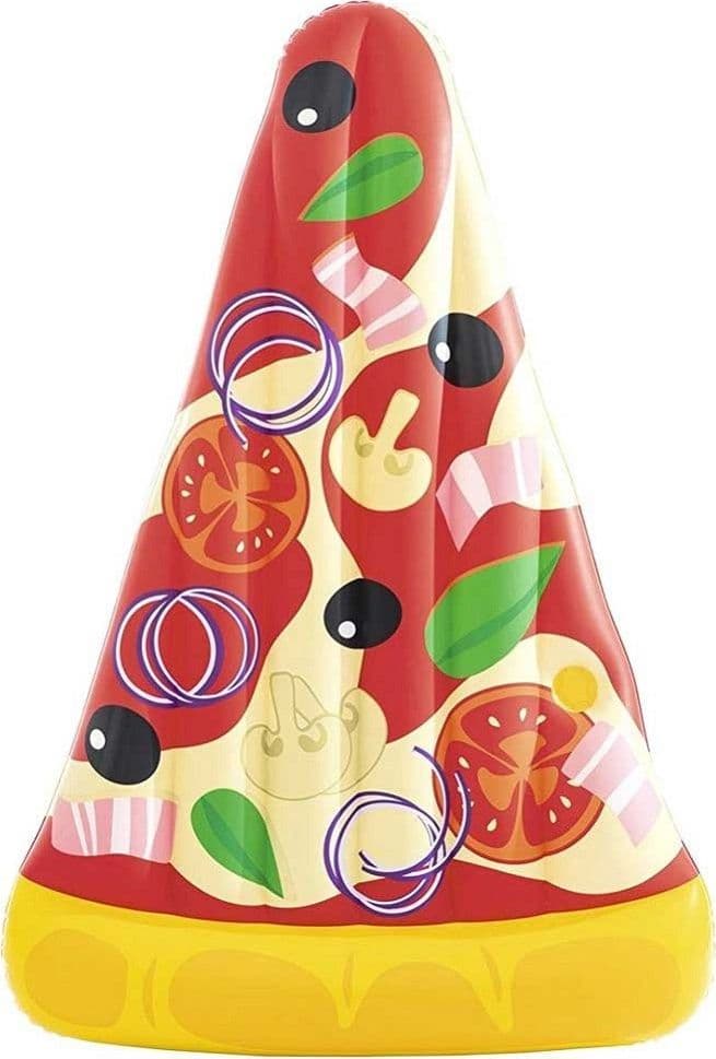 MATERASSINO ISOLA GONFIABILE TRANCIO PIZZA MARE PISCINA 188 X 130 CM - 3