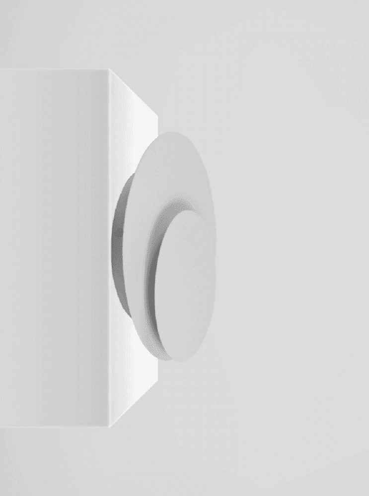 APPLIQUE LED PARETE ECLIPSE 18 W LUCE FREDDA 6500K NATURALE 4000K CALDA 3000K E60 - 2