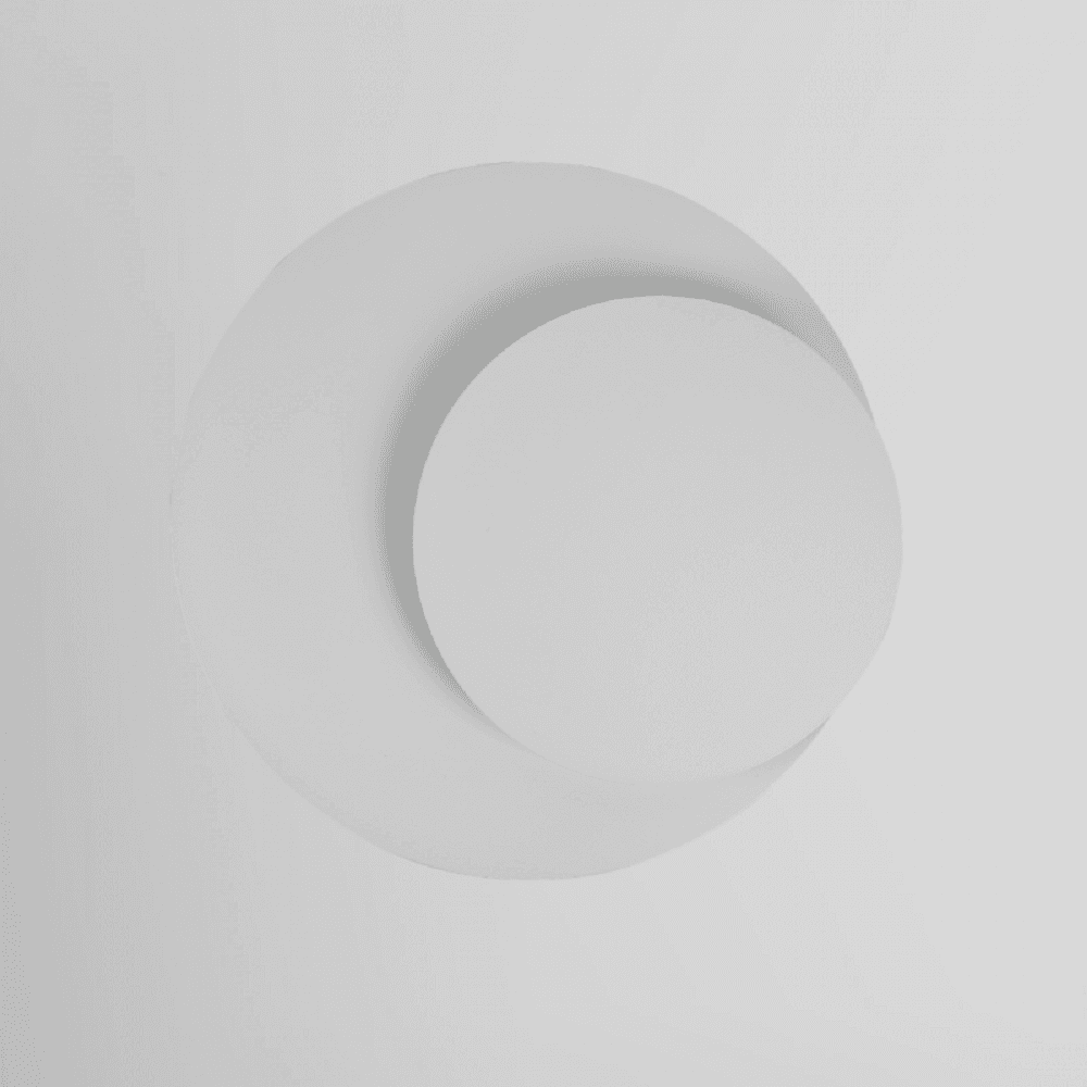 APPLIQUE LED PARETE ECLIPSE 18 W LUCE FREDDA 6500K NATURALE 4000K CALDA 3000K E60 - 8