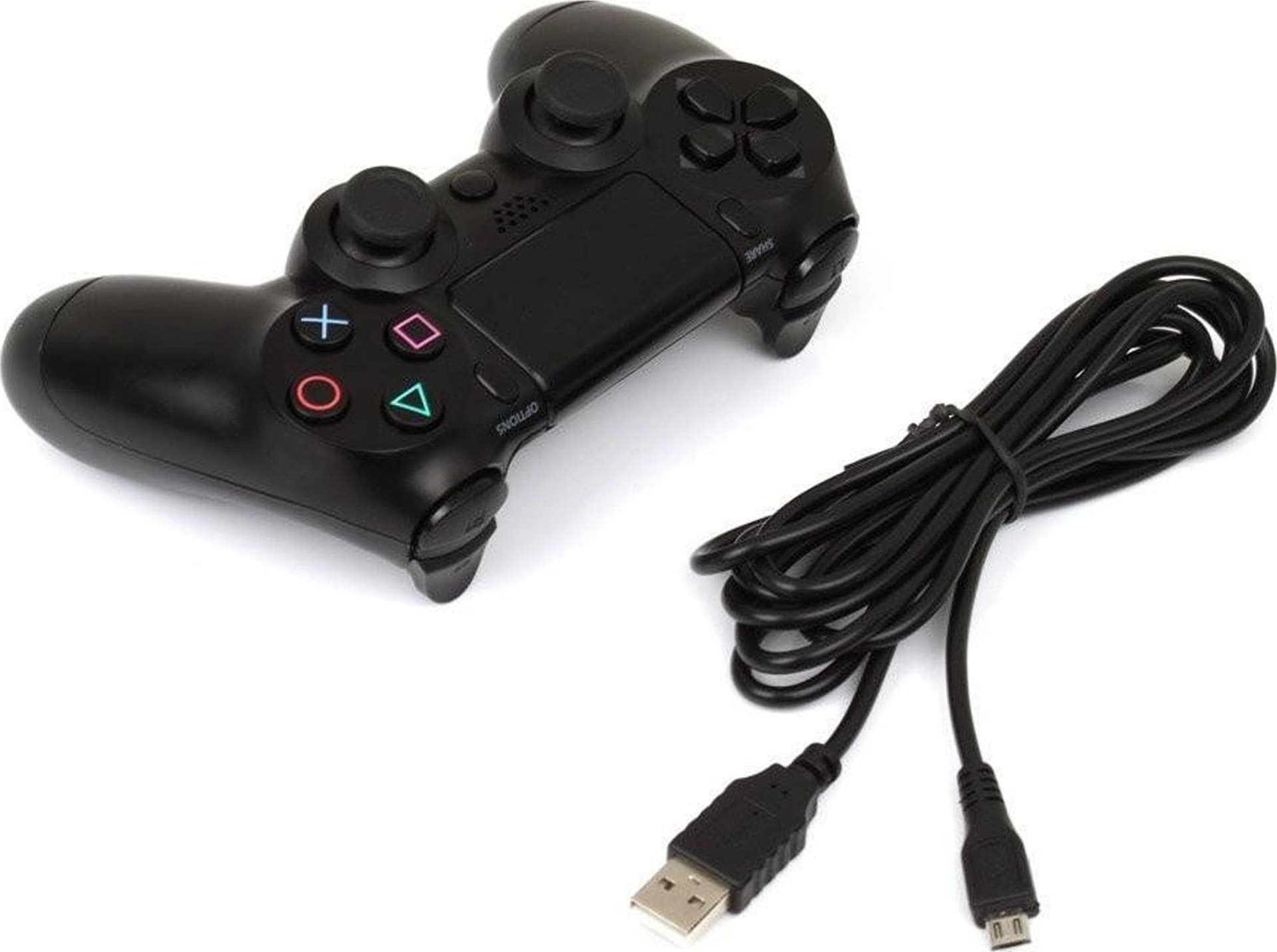 JOYSTICK JOYPAD CON FILO WIRED COMPATIBILE PS-4 PER PLAY-STATION 4 CONTROLLER