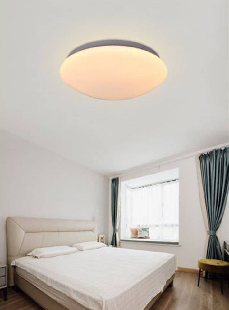 LAMPADARIO DA SOFFITTO PLAFONIERA LED 36 W CUPOLA DIVERSI TONI DI LUCE C01-36 - 6