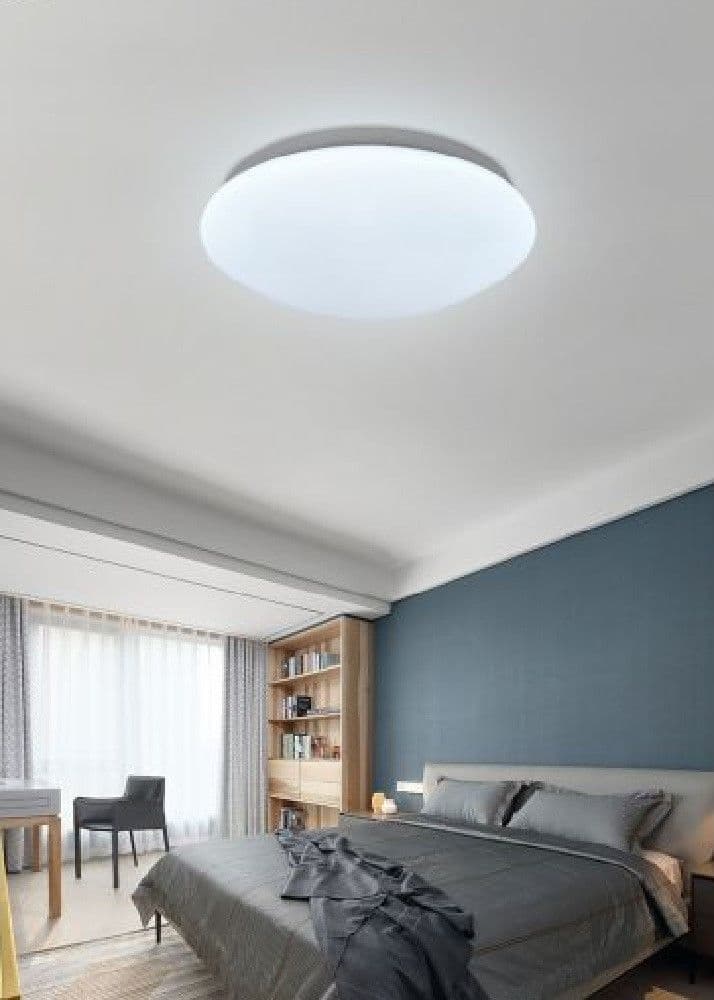 LAMPADARIO DA SOFFITTO PLAFONIERA LED 24 WATT CUPOLA DIVERSI TONI DI LUCE C0 - 4