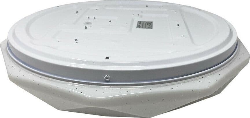 PLAFONIERA SOFFITTO 36 W BIANCA LAVORATA PUNTINI LUCE 6500K 3000K 4000K C02-36 - 3