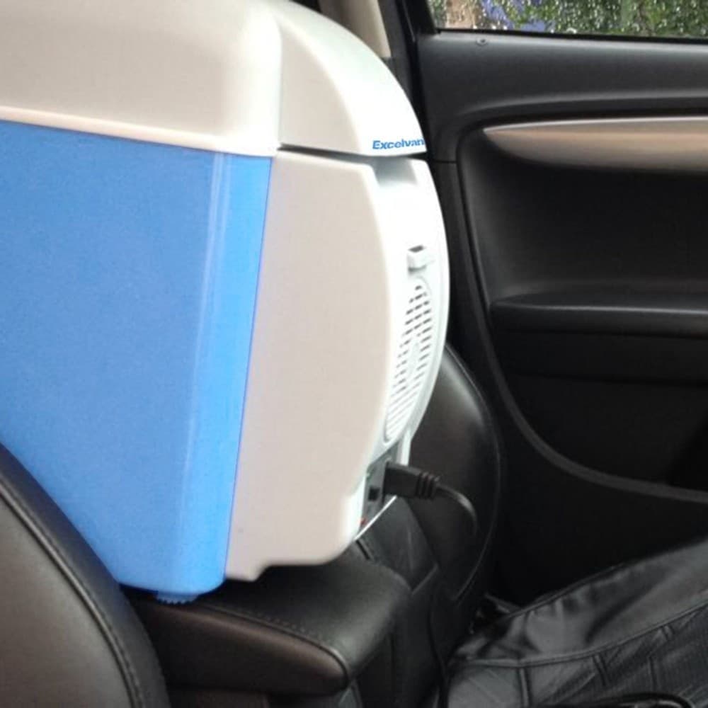 MINI FRIGORIFERO FRIGO PORTATILE 7,5 LITRI 12V SCALDAVIVANDE AUTO BARCA CAMPER - 6