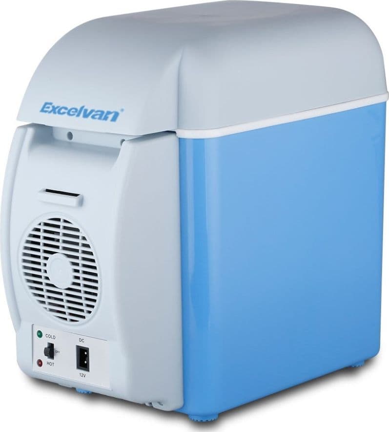 MINI FRIGORIFERO FRIGO PORTATILE 7,5 LITRI 12V SCALDAVIVANDE AUTO BARCA CAMPER - 7