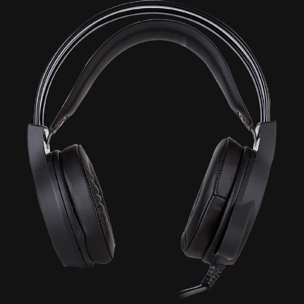 CUFFIE CUFFIA STEREO GAMING MARVO HG8914 SCORPION USB AURICOLARE CON MICROFONO PC - 4