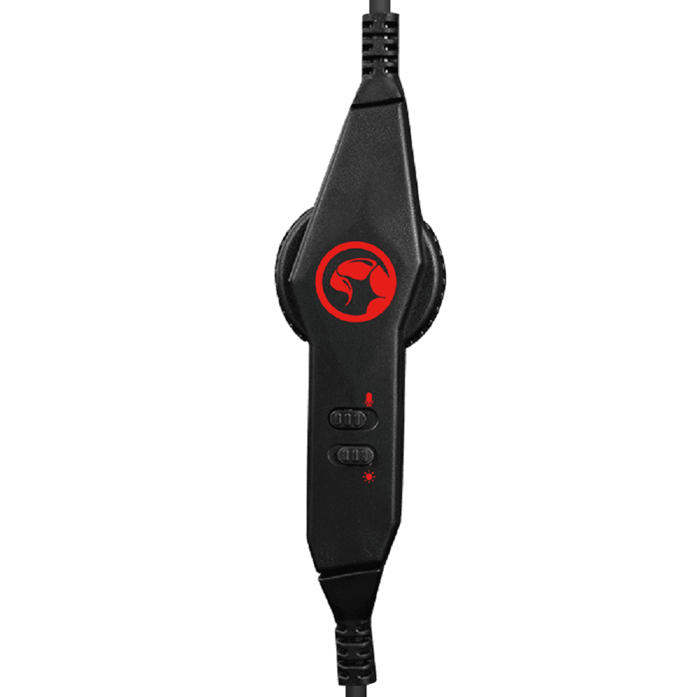 CUFFIE GAMING HEADSET MARVO HG9032 SCORPION USB AURICOLARE MICROFONO PC PS4 XBOX - 2