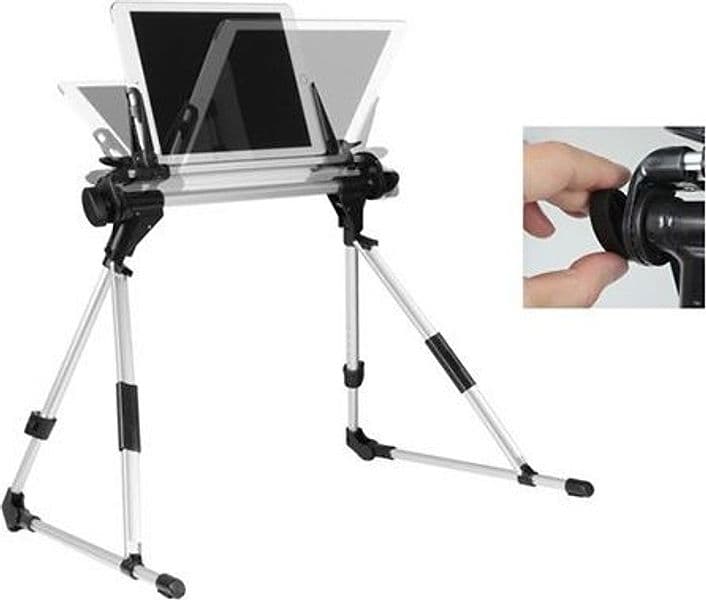 STAND SUPPORTO MULTIUSO REGOLABILE TAVOLO LETTO SCRIVANIA IPAD TABLET ANDORID PC - 8