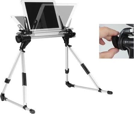 STAND SUPPORTO MULTIUSO REGOLABILE TAVOLO LETTO SCRIVANIA IPAD TABLET ANDORID PC - 8
