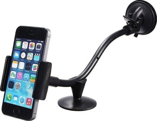 SUPPORTO A VENTOSA PER AUTO SMARTPHONE FINO A 5,5" E TABLET 7" - 4