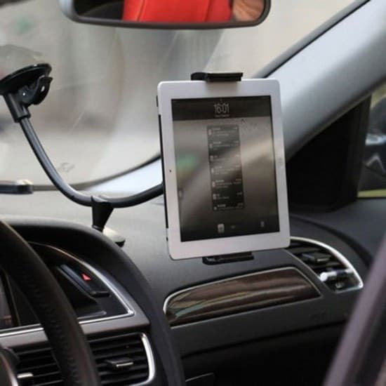 SUPPORTO A VENTOSA PER AUTO SMARTPHONE FINO A 5,5" E TABLET 7" - 7