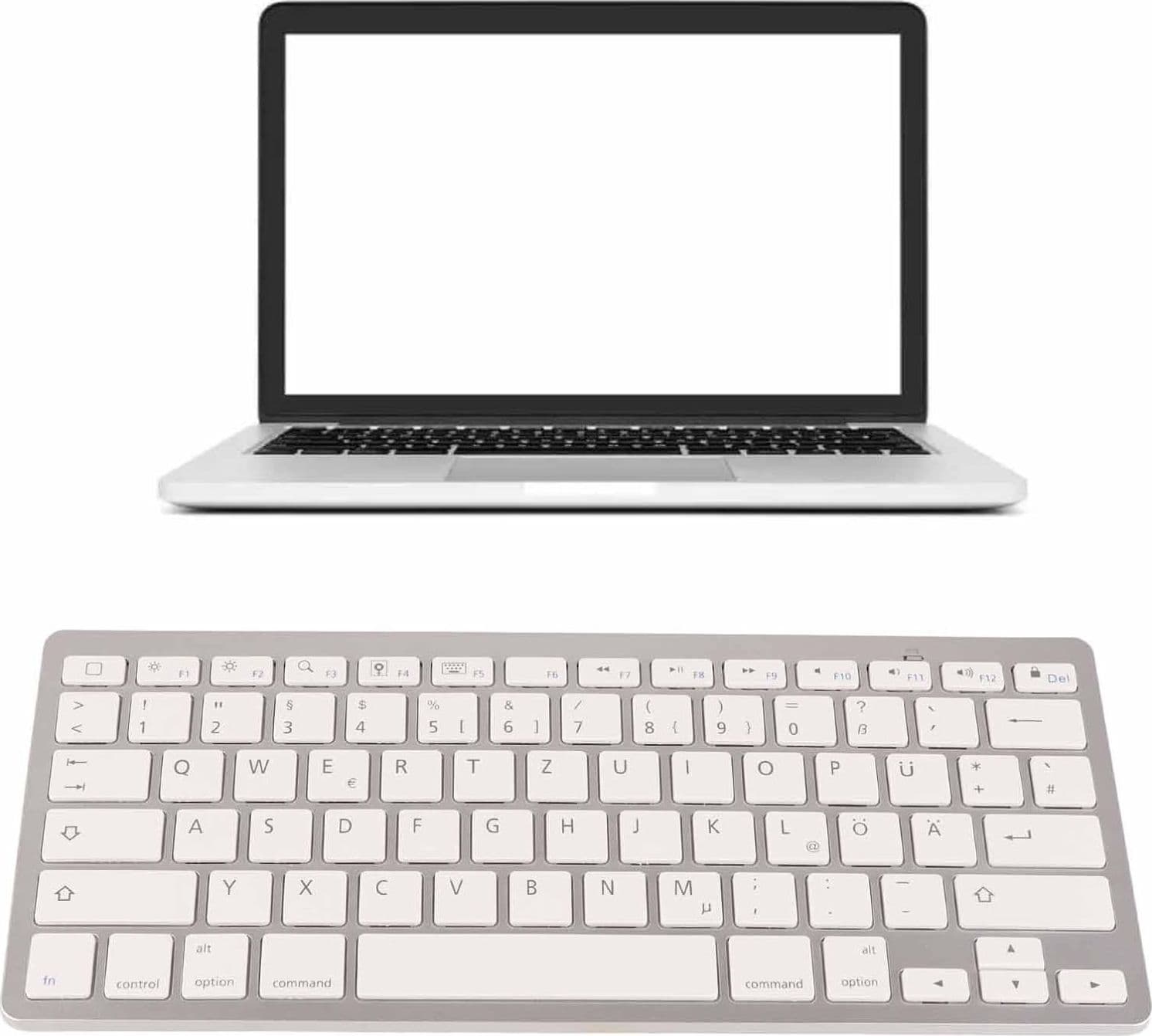 TASTIERA ULTRA SOTTILE UNIVERSALE PER DESKTOP LAPTOP TABLET SMARTPHONE SMART TV - 5