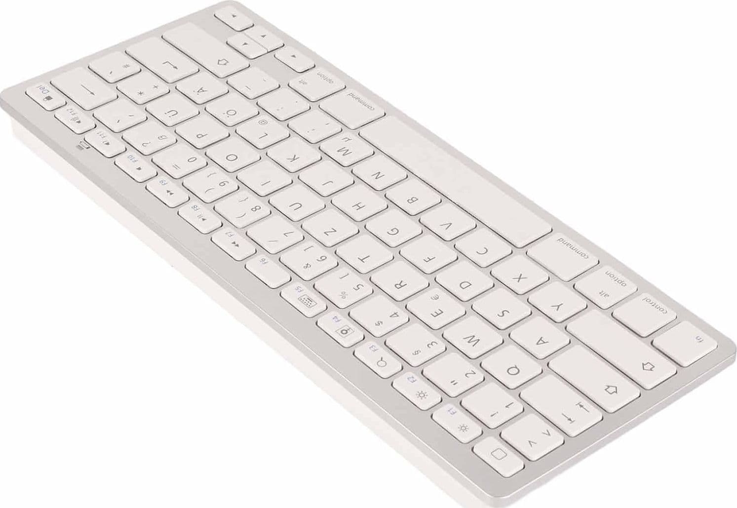 TASTIERA ULTRA SOTTILE UNIVERSALE PER DESKTOP LAPTOP TABLET SMARTPHONE SMART TV - 6