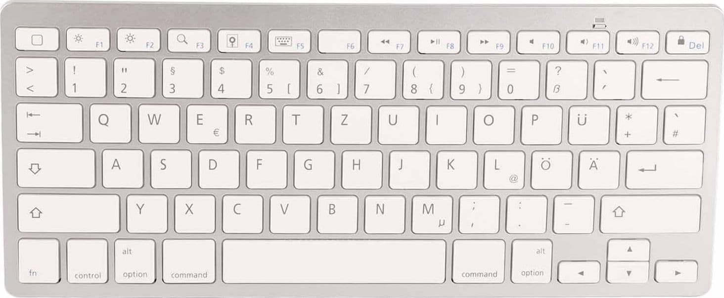 TASTIERA ULTRA SOTTILE UNIVERSALE PER DESKTOP LAPTOP TABLET SMARTPHONE SMART TV - 8