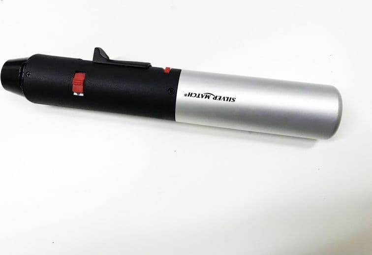CANNELLO A PENNA BUTANO RICARICABILE ACCENSIONE ELETTRICA CARAMELLATORE FIAMMA - 2