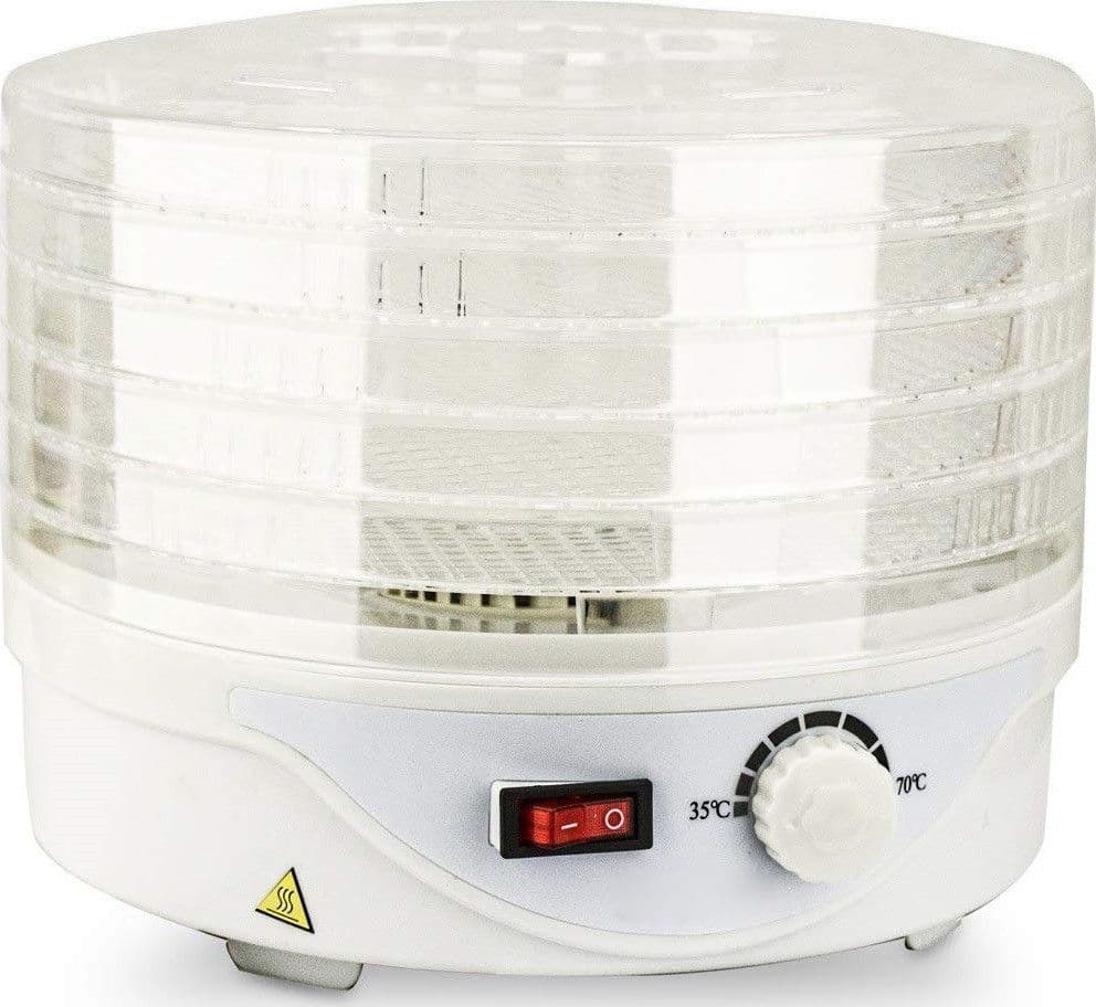 ESSICCATORE DISIDRATATORE 250W FRUTTA FUNGHI ERBE ESSICCATOIO 5 SETACCI
