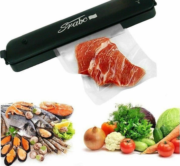 MACCHINA PER SOTTOVUOTO ALIMENTI 27 CM CONFEZIONA CIBO CASA 90W LP-11 - 3