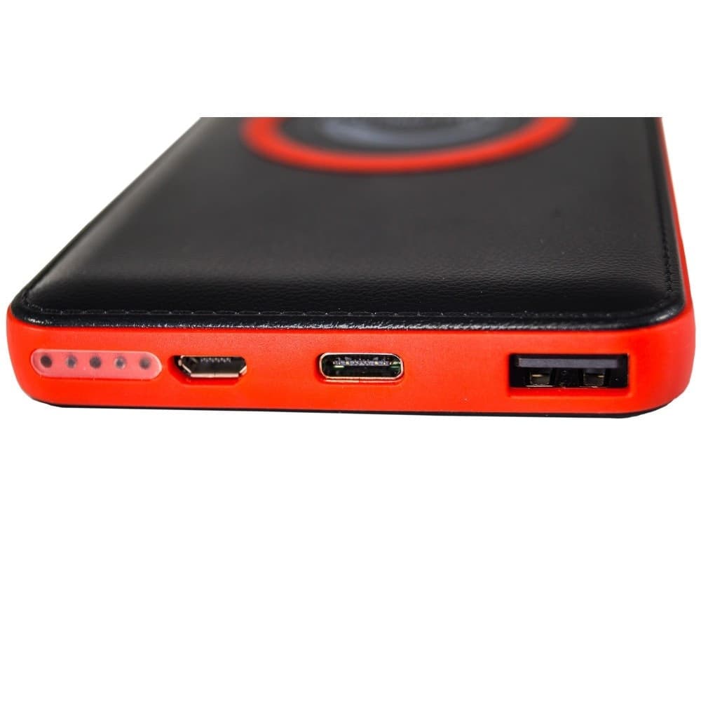 POWER BANK 10000MAH CARICATORE PORTATILE WIRELESS INDUZIONE CARICA VELOCE LD8252 - 2