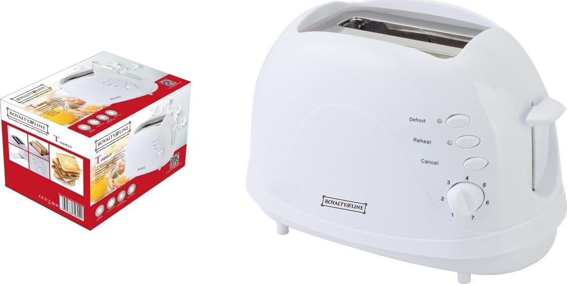 TOSTAPANE PER 2 FETTE 700 W 7 LIVELLI FUNZIONE SCONGELAMENTO TOAST BIANCO - 2