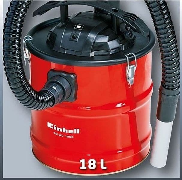 ASPIRACENERE EINHELL TC-AV 1200 MOTORE 1200 W FUSTO 18 LT FILTRO A CARTUCCIA - 5