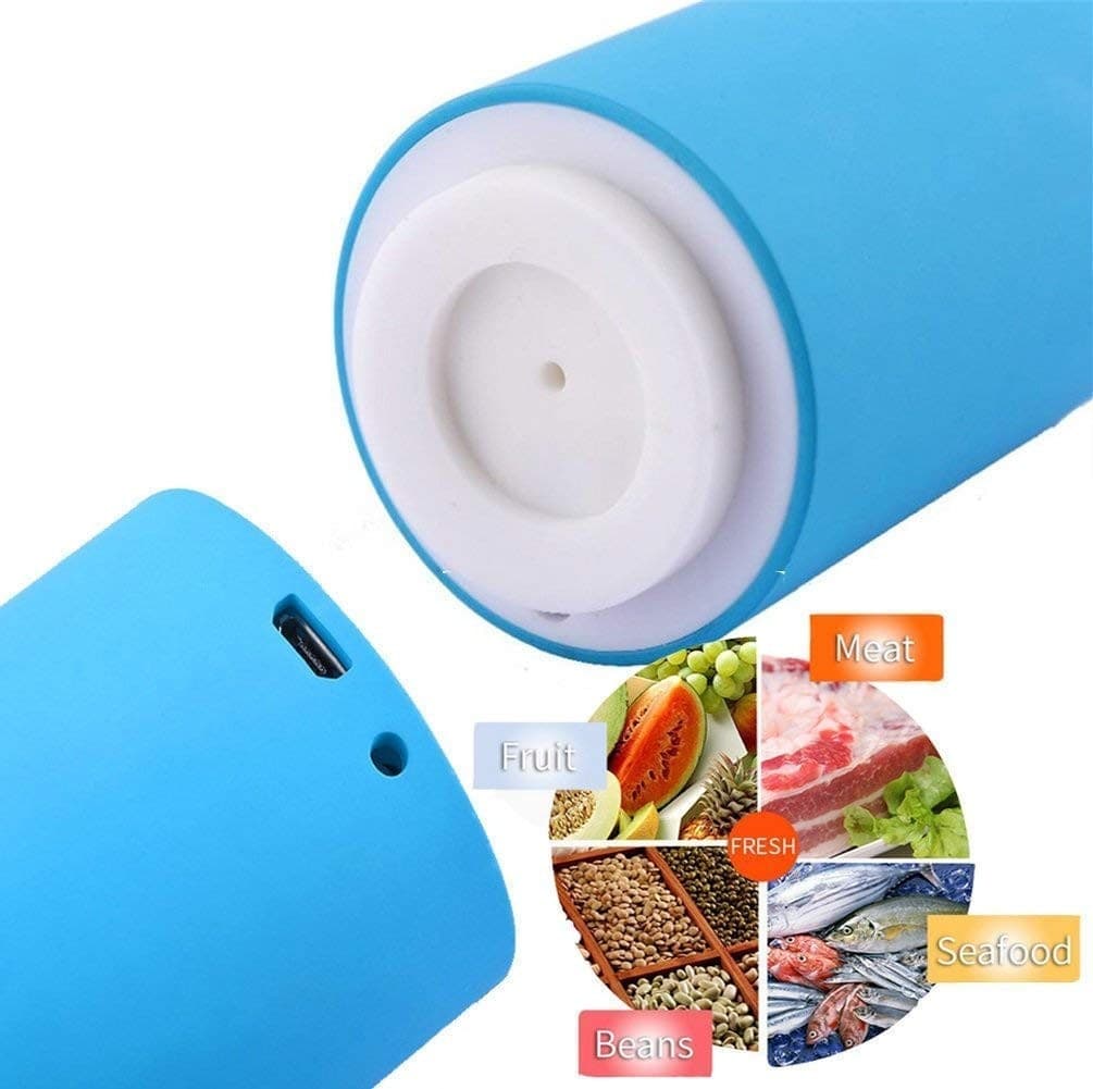 MINI MACCHINA SIGILLATRICE PER SOTTOVUOTO CHIUDI BUSTE ALIMENTI CIBI + SACCHETTI - 2