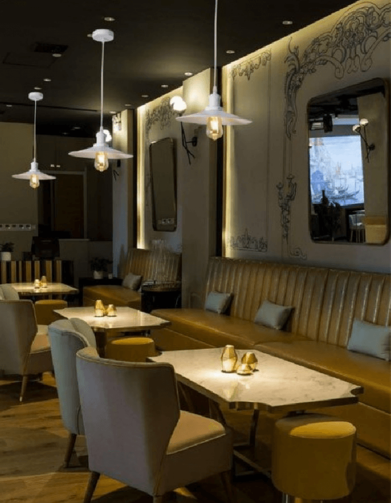 LAMPADARIO A SOSPENSIONE RETRÒ DESIGN VINTAGE STRUTTURA IN METALLO E27 A42 – Bianco – TrAdE Shop Traesio