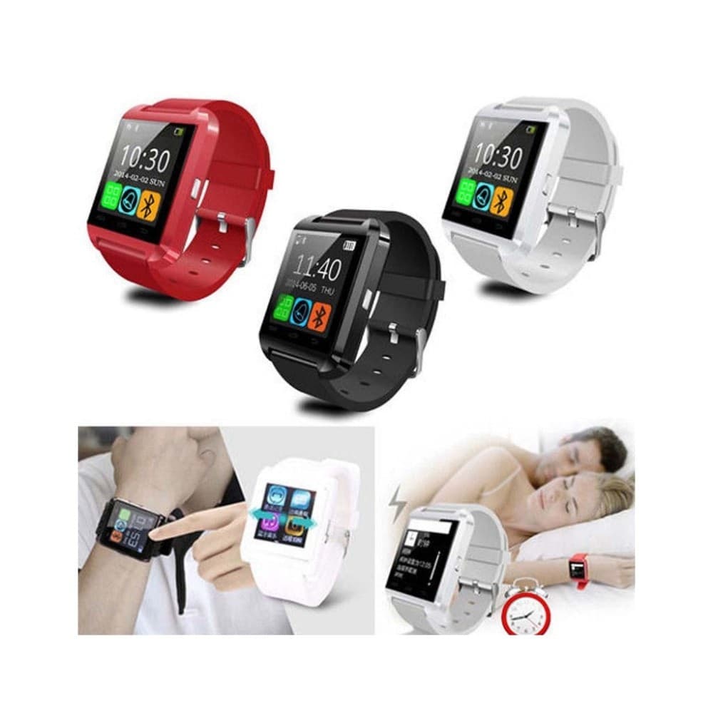 U8 OROLOGIO BLUETOOTH SMARTWATCH ANDROID TOUCHSCREEN CELLULARE VIVAVOCE MUSICA - 3