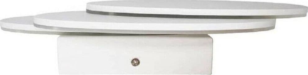 APPLIQUE A LED 3 OVALE LUMETTO COMODINO ABAT JOUR 12W LUCE 6500K 3000K 4000K E33 - 5