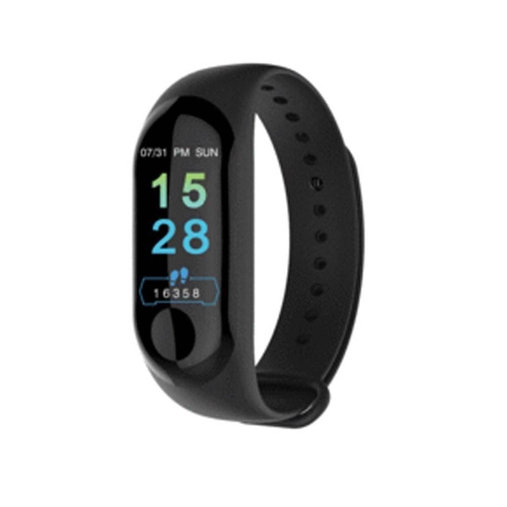 SMARTWATCH BRACCIALE OROLOGIO SMART BLUETOOTH CARDIOFREQUENZIMETRO OLED MI3 - 4