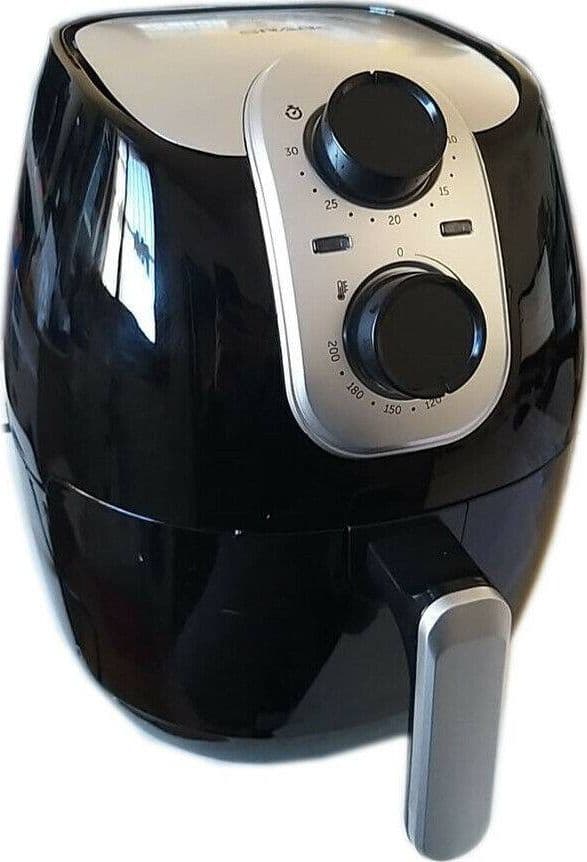 FRIGGITRICE ARIA CALDA ELETTRICA SENZA OLIO COTTURA SANA GRILL 4LT 1500 WATT - 2