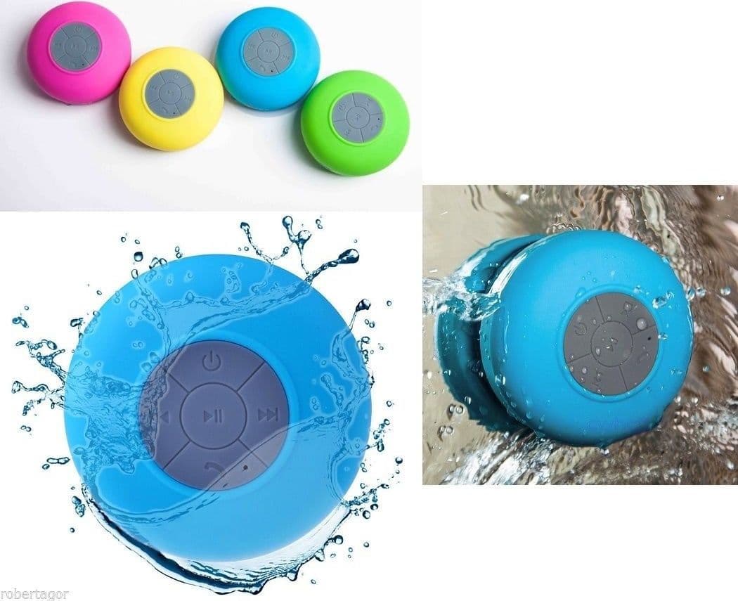 RADIO SPEAKER DA DOCCIA SHOWER IMPERMEABILE RADIOLINA CON VENTOSA BLUETOOTH - 2