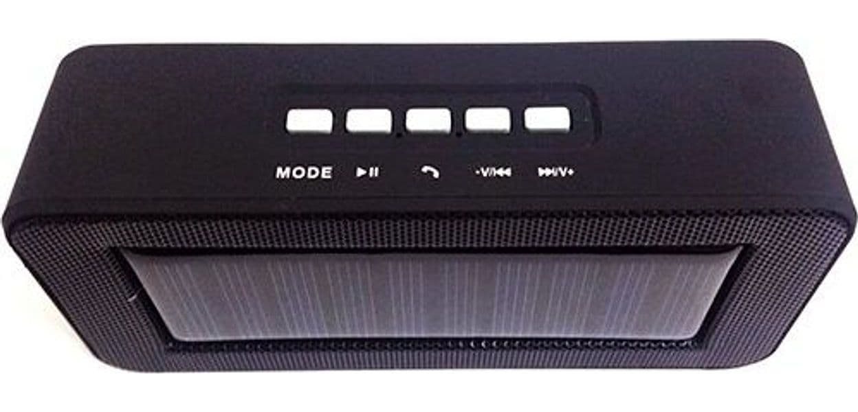 CASSA SPEAKER CH-303C BLUETOOTH PORTATILE RICARICA SOLARE MICROSD USB FM AUX - 4