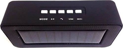 CASSA SPEAKER CH-303C BLUETOOTH PORTATILE RICARICA SOLARE MICROSD USB FM AUX - 4