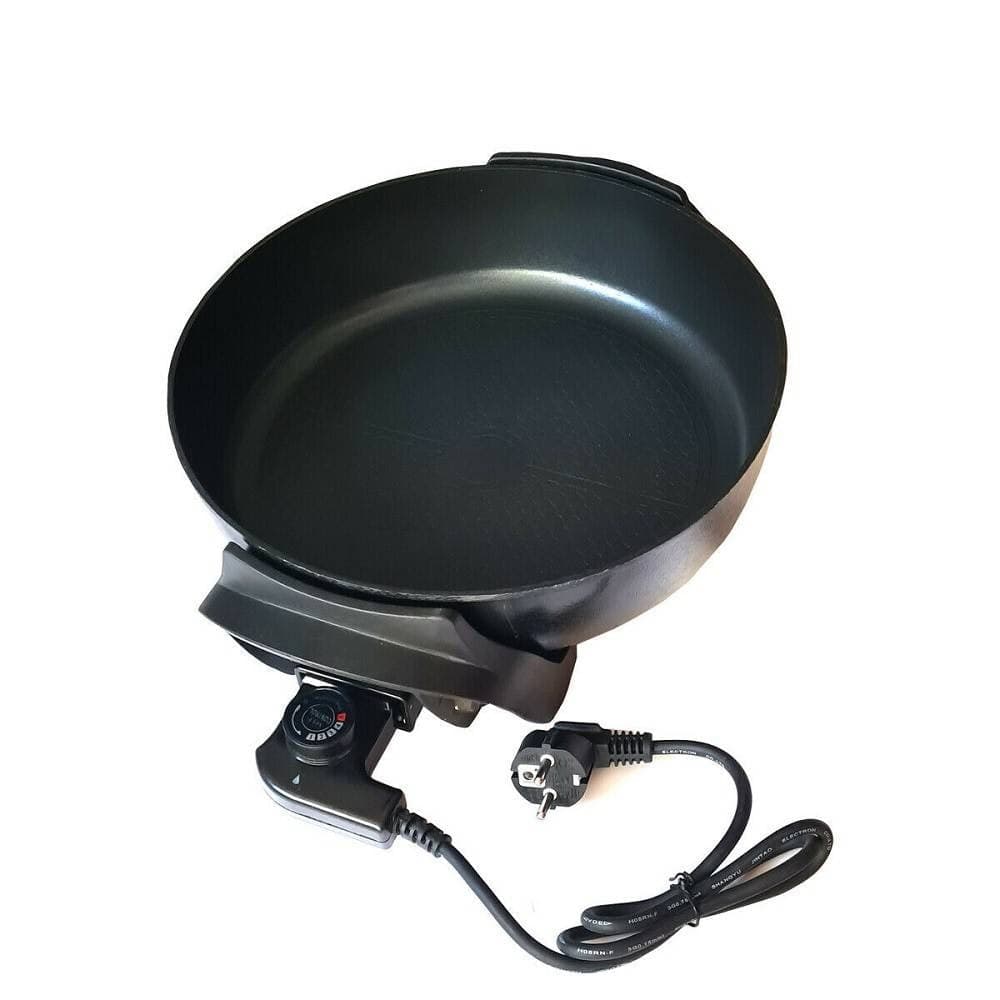 PENTOLA ELETTRICA CIAO BOSI 1500W 30 CM CUCINA PADELLA ANTIADERENTE TONDA T-9047 - 2