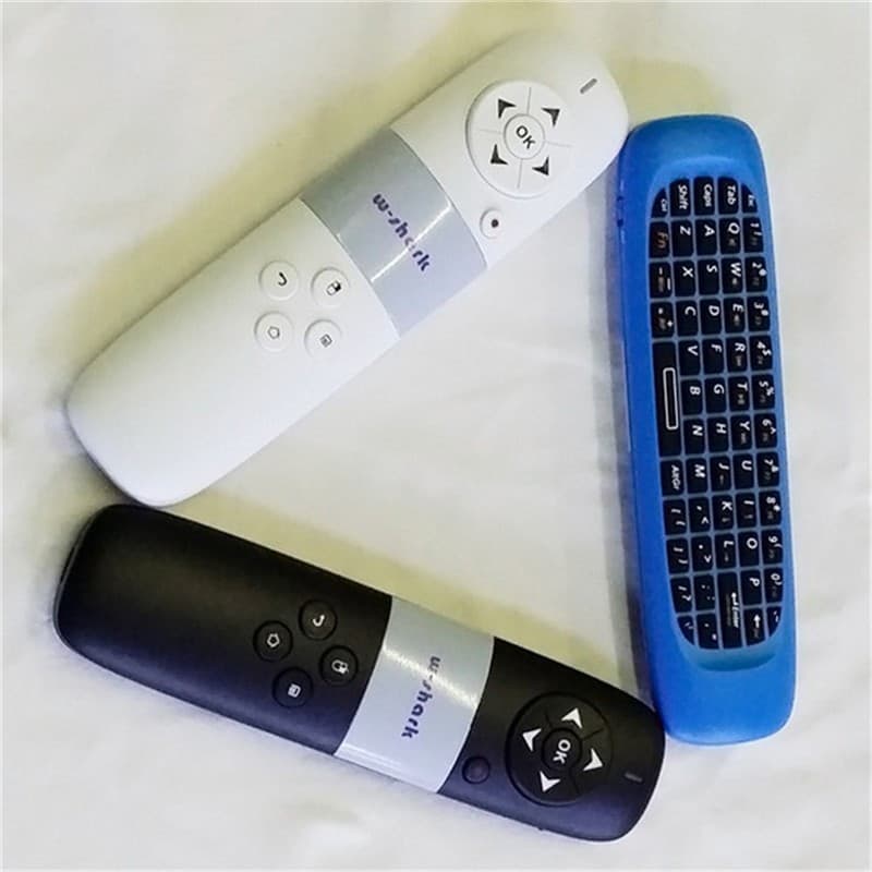 PUNTATORE LASER MOUSE TASTIERA QWERTY WIRELESS PER CONFERENZE PRESENTAZIONI - 11