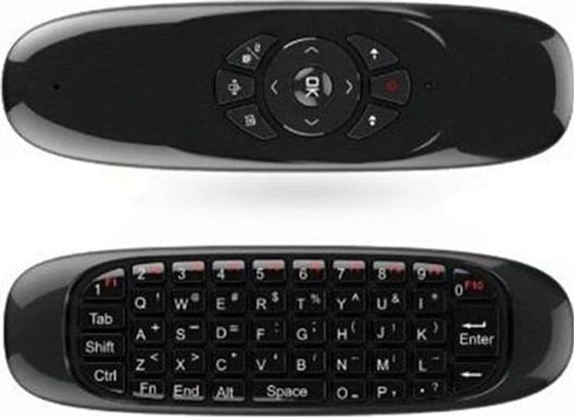 TELECOMANDO AIR MOUSE C-120 WIRELESS 2,4 GHZ MINI TASTIERA MOVIMENTO ANDROID PC - 2