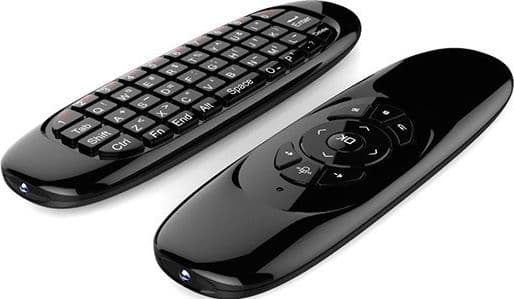 TELECOMANDO AIR MOUSE C-120 WIRELESS 2,4 GHZ MINI TASTIERA MOVIMENTO ANDROID PC - 3
