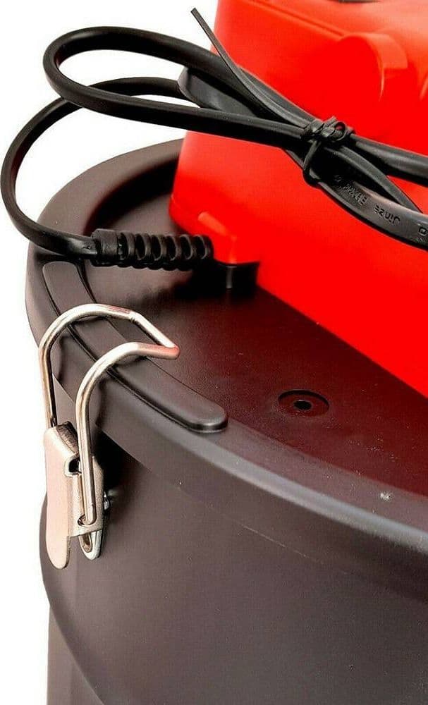ASPIRACENERE 1200W BIDONE ASPIRAPOLVERE CAPACITA' 18LT ASPIRATORE CENERE FOGLIE - 3