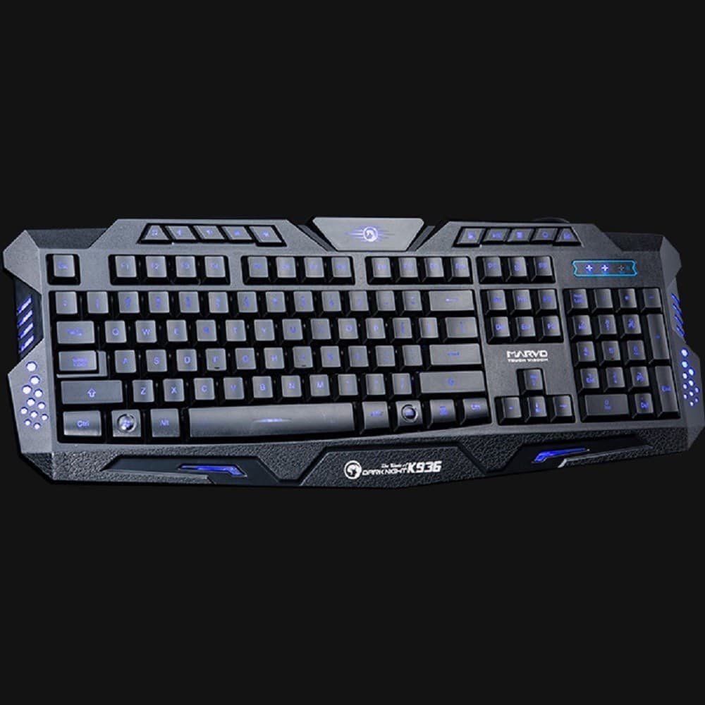 MARVO KG935 SCORPION TASTIERA DA GAMING RETROILLUMINATA PER PC USB MECCANICA - 3