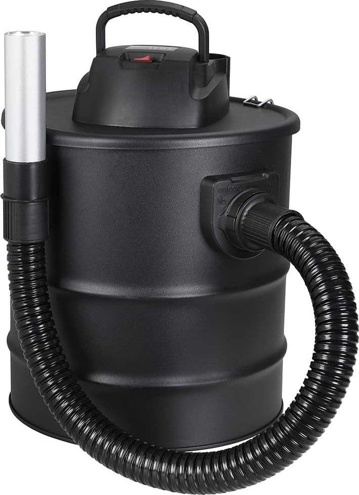 BIDONE ASPIRACENERE ELETTRICO 1000W ASPIRAPOLVERE ASPIRA CENERE STUFA PELLET 18L - 2