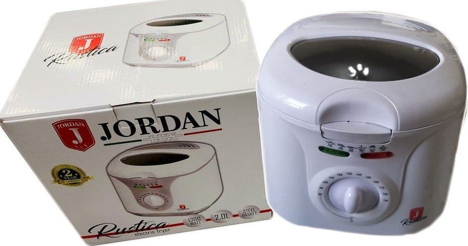 FRIGGITRICE ELETTRICA 1300WATT 2LT CESTELLO ESTRAIBILE TERMOSTATO RUSTICA KL802 - 2
