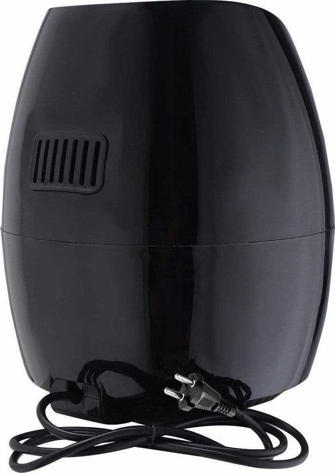 FRIGGITRICE AD ARIA CALDA PROFESSIONALE NERA 1500W 2,8LT SENZA OLIO E GRASSI - 3