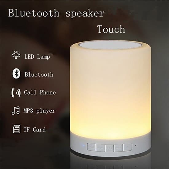 CASSA LAMPADA SMART LAMP SPEAKER BLUETOOTH MULTICOLOR TIMER/AUX/SD CARD - 3