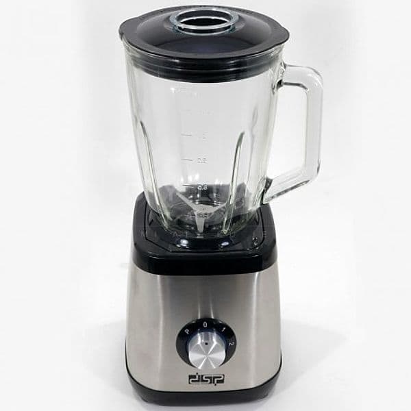 FRULLATORE 2 VELOCITA'+PULSE 350 W ACCIAIO CON CARAFFA IN VETRO FRULLATI FRUTTA - 4