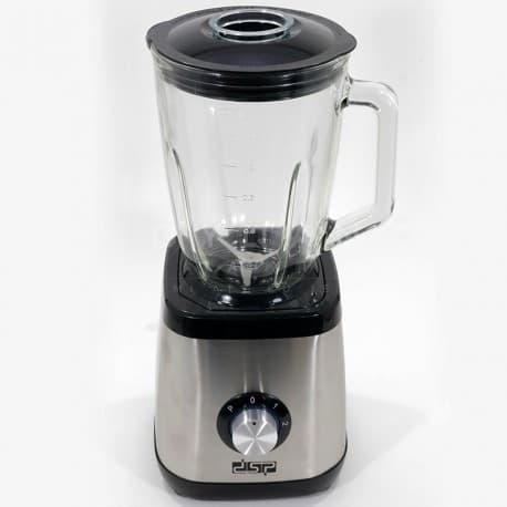 FRULLATORE 2 VELOCITA'+PULSE 350 W ACCIAIO CON CARAFFA IN VETRO FRULLATI FRUTTA - 4