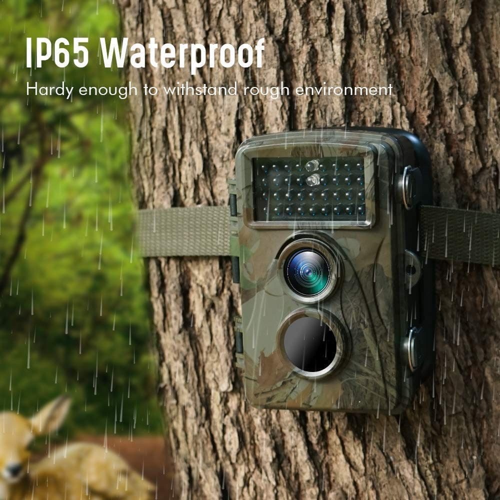 FOTOCAMERA DA CACCIA FOTOTRAPPOLA CON VISIONE NOTTURNA A INFRAROSSI SENSORE PIR - 5