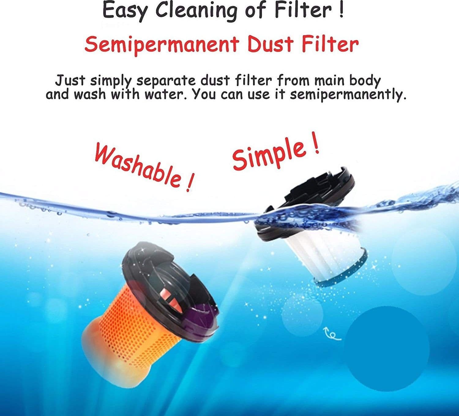 ASPIRAPOLVERE MULTIUSO PER CASA, AUTO, GARAGE 220w HANDY VACCUM CLEANER 220W - 3