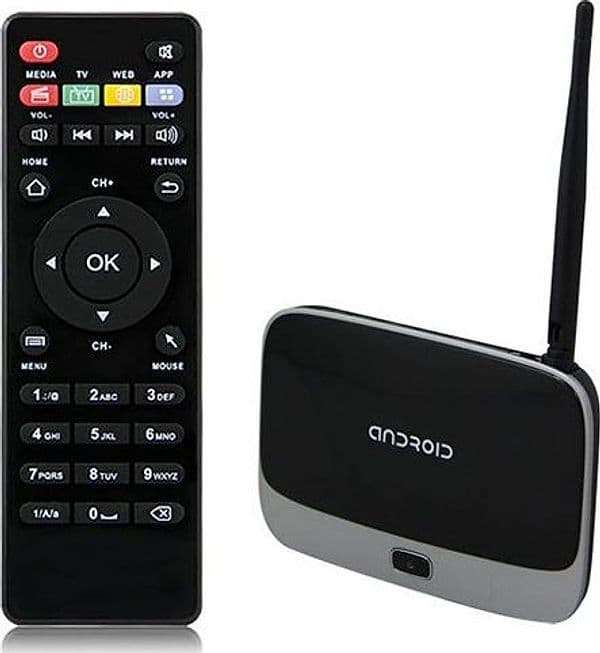SMART TV BOX FULL HD TV IPTV DECODER HD ANDROID H.265 WIFI 2GB RAM 8GB ROM CS91 - 5