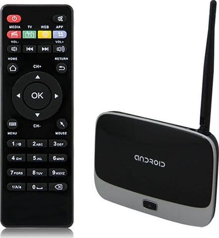 SMART TV BOX FULL HD TV IPTV DECODER HD ANDROID H.265 WIFI 2GB RAM 8GB ROM CS91 - 5